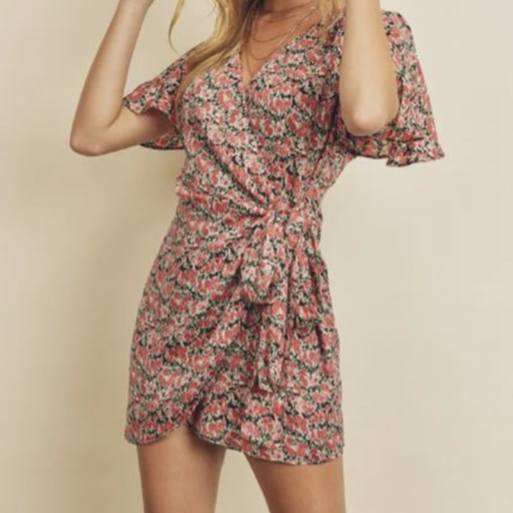 Dress Forum Daphne Floral Wrap Dress